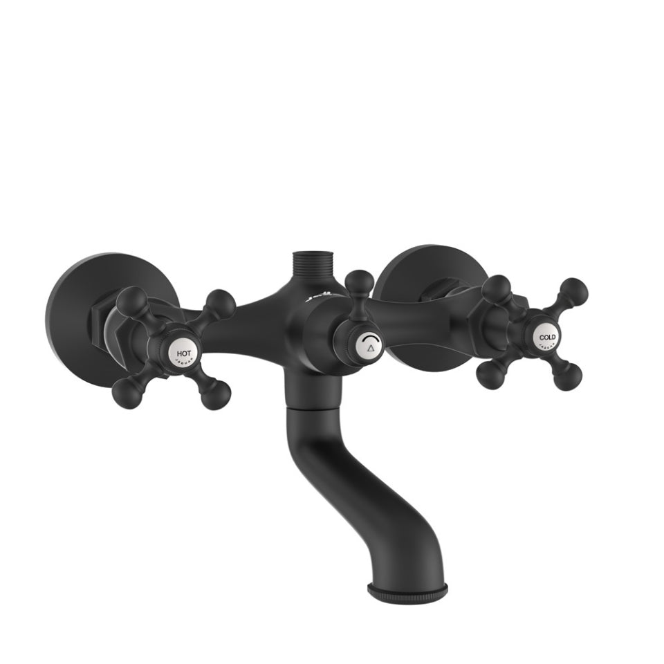 Jaquar Queens Wall Mixer - Black Matt