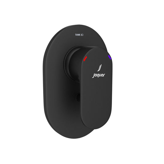 Jaquar Opal Prime 3-Inlet Single Lever Concealed Diverter - Black Matt