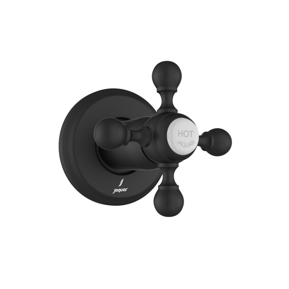 Jaquar Queens Exposed Part Kit of Concealed Stop Cock - Black Matt