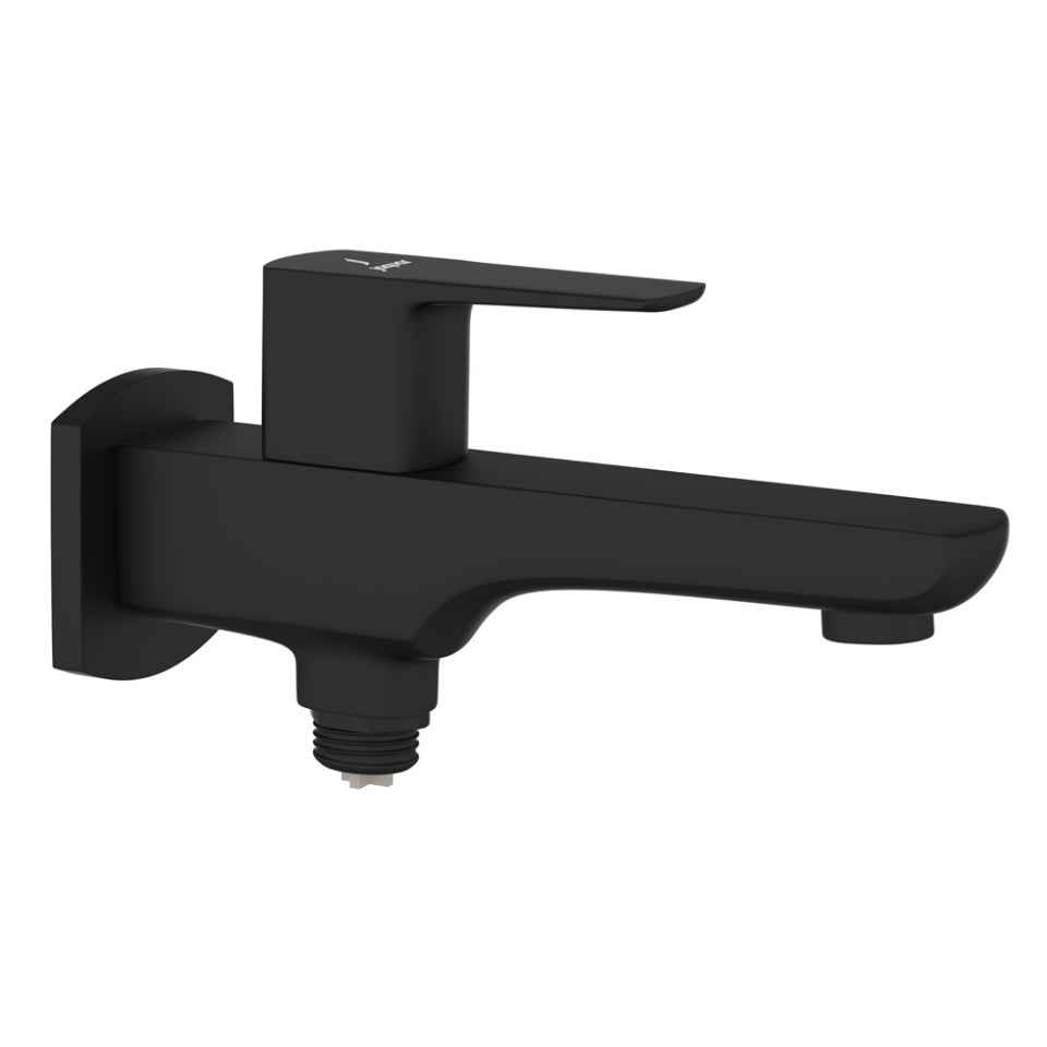 Jaquar Kubix Prime 2 Way Bib Cock - Black Matt