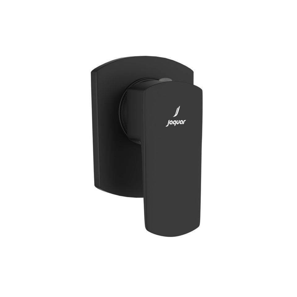 Jaquar Kubix Prime Exposed Part Kit of Concealed Stop Cock & Flush Cock - Black Matt