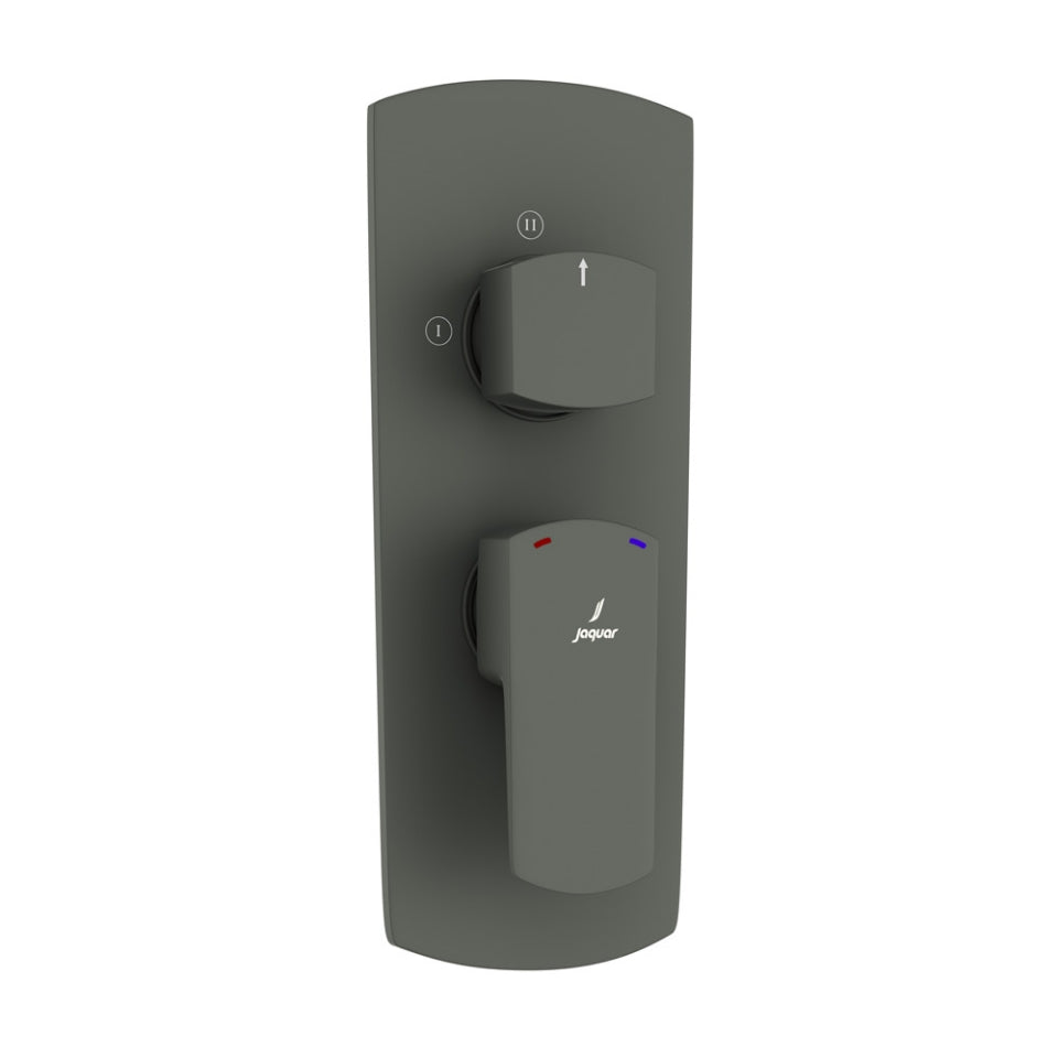 Jaquar Kubix Prime Aquamax Exposed Part Kit of Single Lever Shower Mixer - Graphite