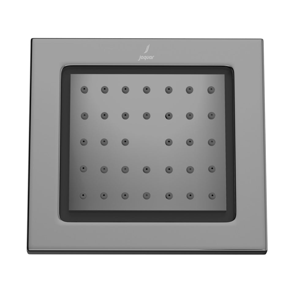 Jaquar Body Shower 130x120mm Rectangular Shape - Black Chrome