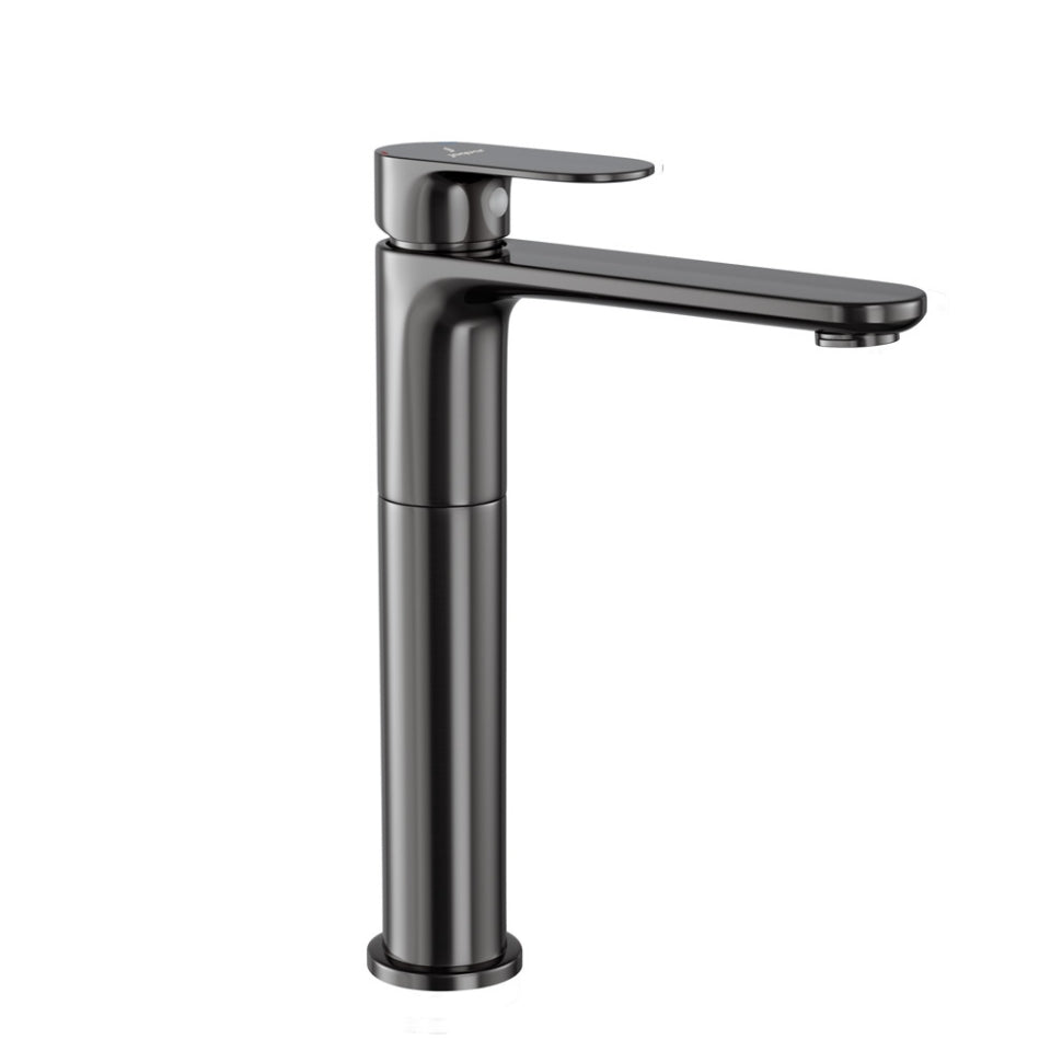 Jaquar Opal Prime Single Lever Tall Boy - Black Chrome