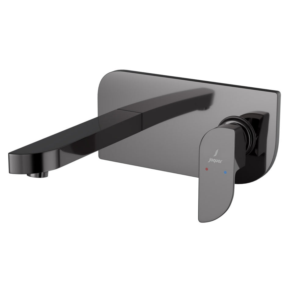 Jaquar Alive Exposed Part Kit of Single Lever Basin Mixer Wall Mounted - Black Chrome