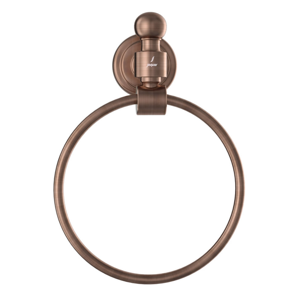 Jaquar Queens Towel Ring Round - Antique Copper