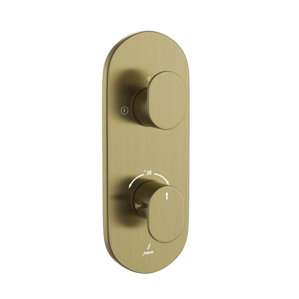 Jaquar Opal Prime Aquamax Thermostatic Shower Mixer - Antique Bronze