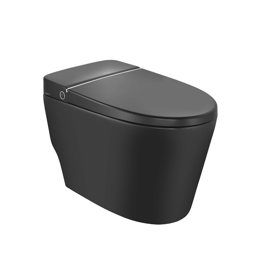Jaquar Fully Automatic Rimless Floor Mounted WC - Black Matt