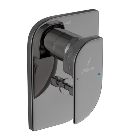 Jaquar Alive Single Lever 3-inlet Diverter - Black Chrome