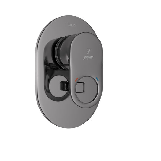 Jaquar Ornamix Prime 3-Inlet Single Lever Concealed Diverter - Black Chrome