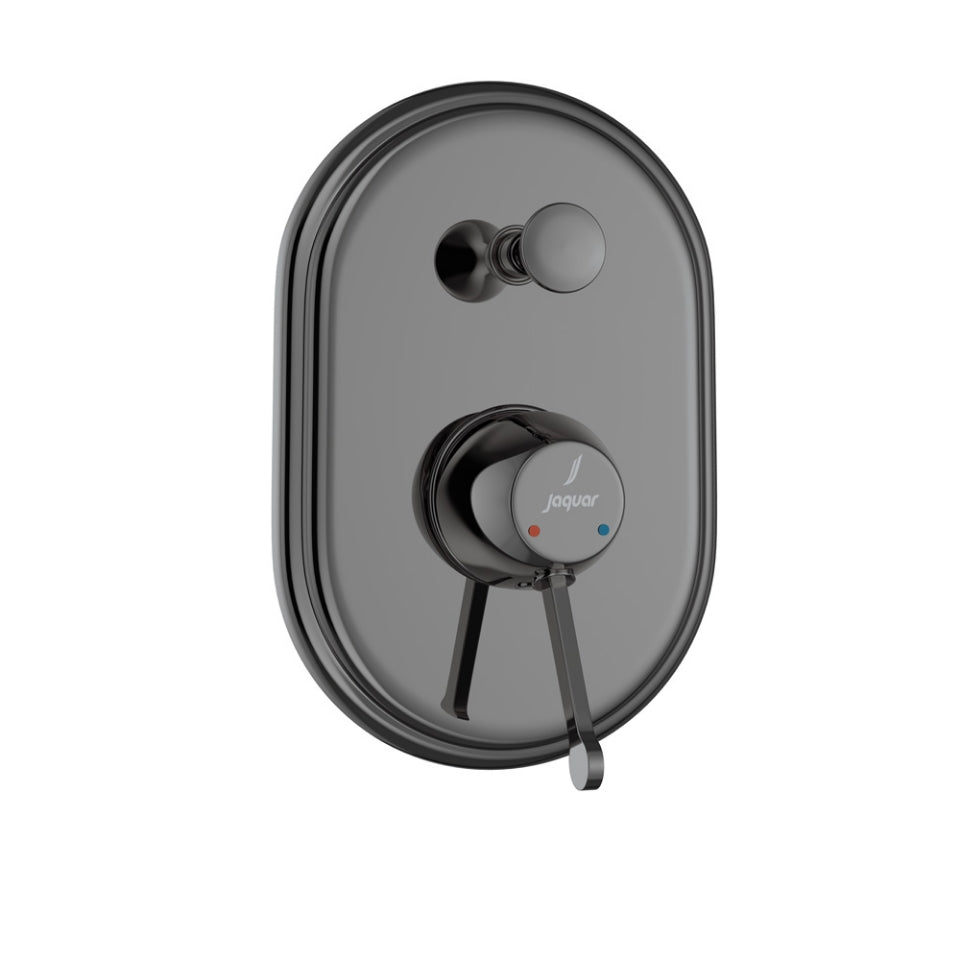 Jaquar Queens Prime Single Lever Concealed Diverter - Black Chrome