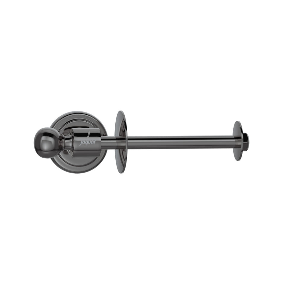 Jaquar Queens Toilet Roll Holder - Black Chrome