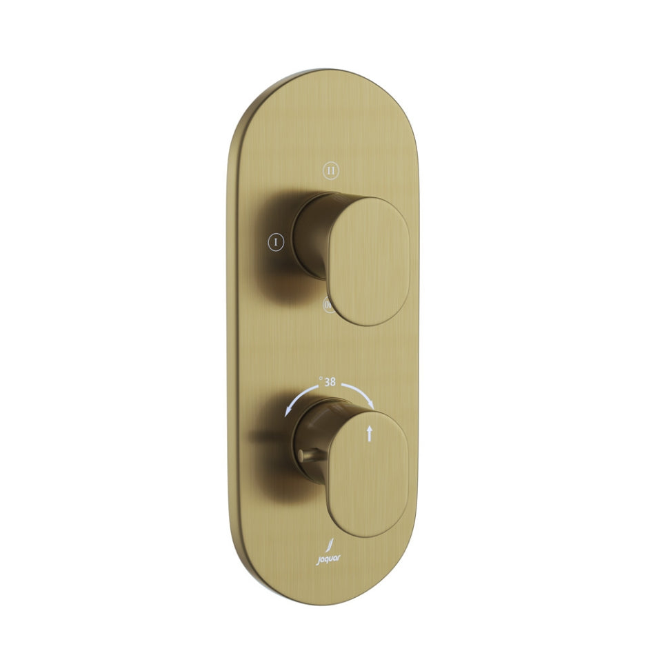 Jaquar Opal Prime Aquamax Thermostatic Shower Mixer - Antique Bronze