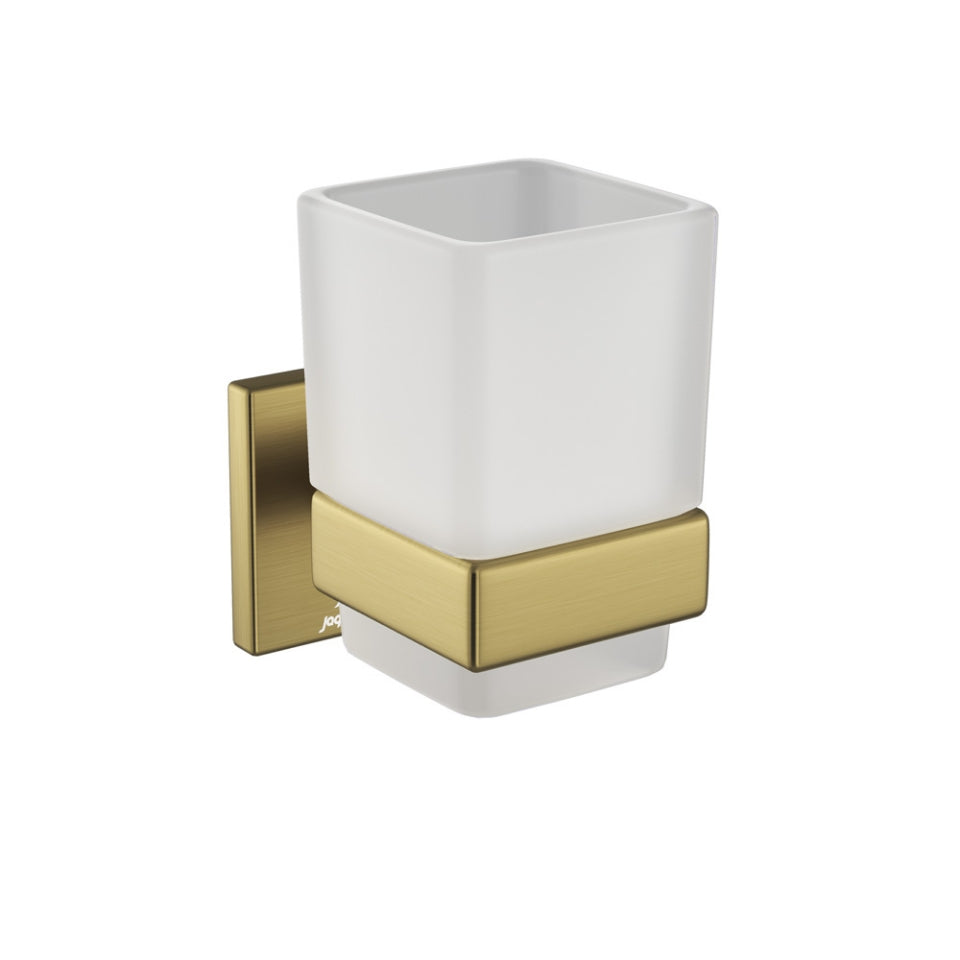 Jaquar Kubix Prime Tumbler Holder - Antique Bronze