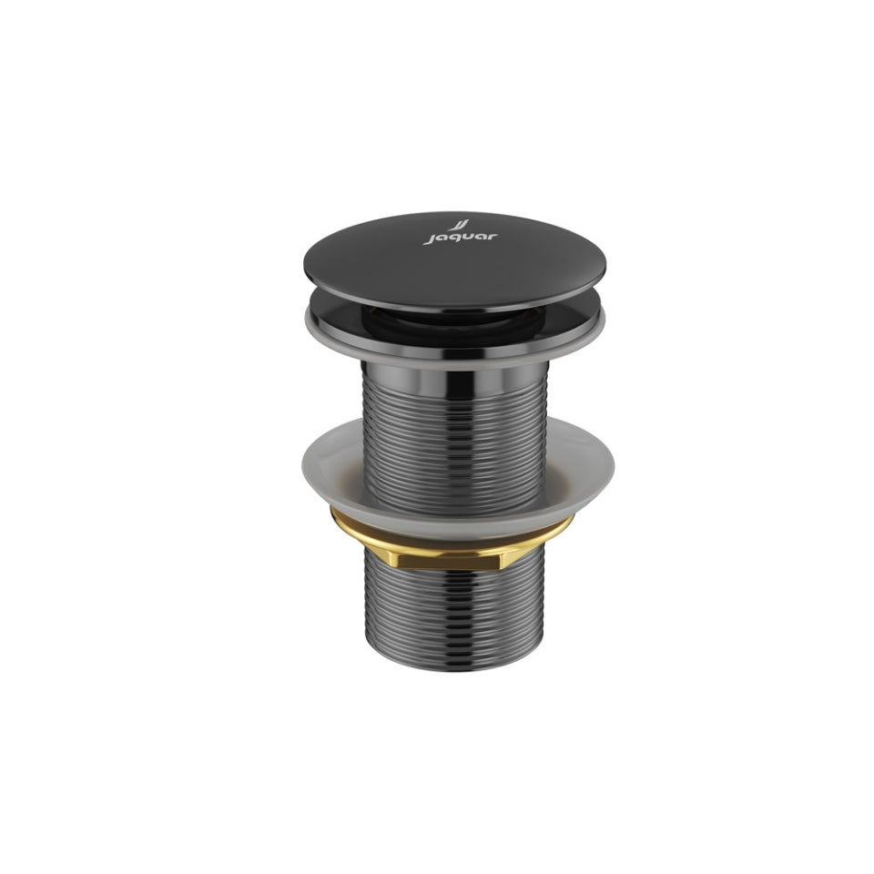 Jaquar Click Clack Waste - Black Chrome
