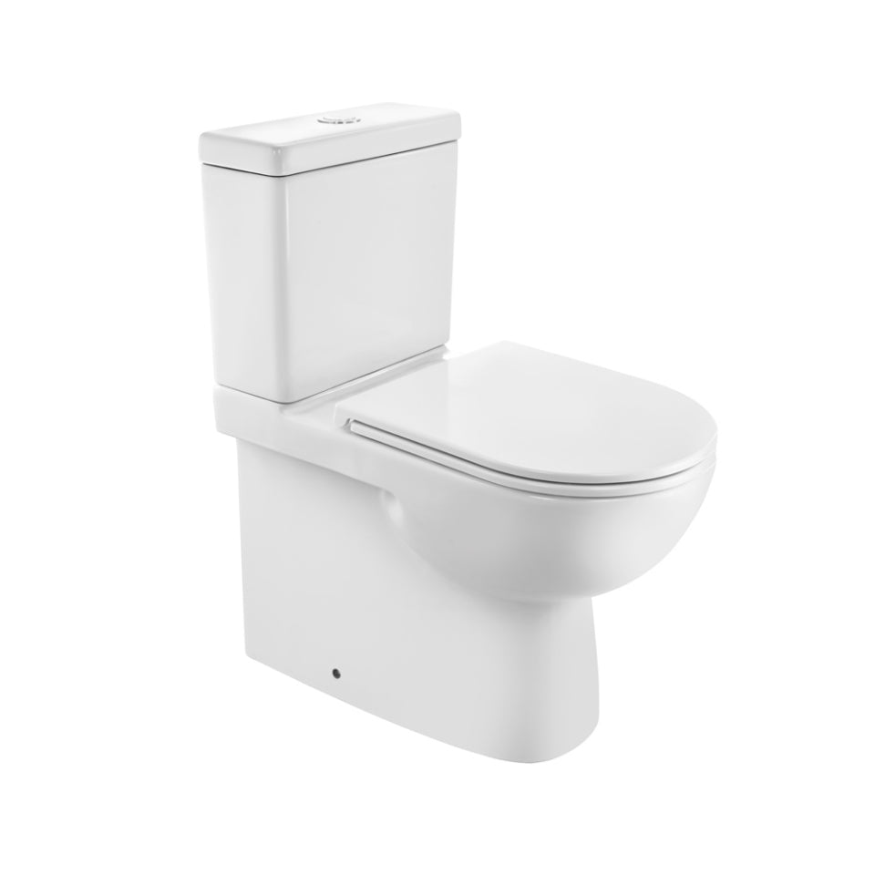 Jaquar Rimless Bowl With Cistern For Coupled WC - White