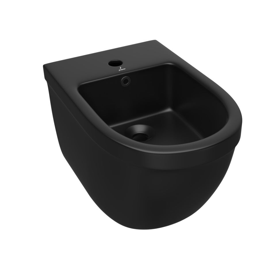Jaquar Solo Wall Hung Bidet - Black Matt