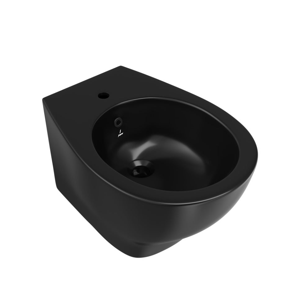 Jaquar Arc Wall Hung Bidet - Black Matt