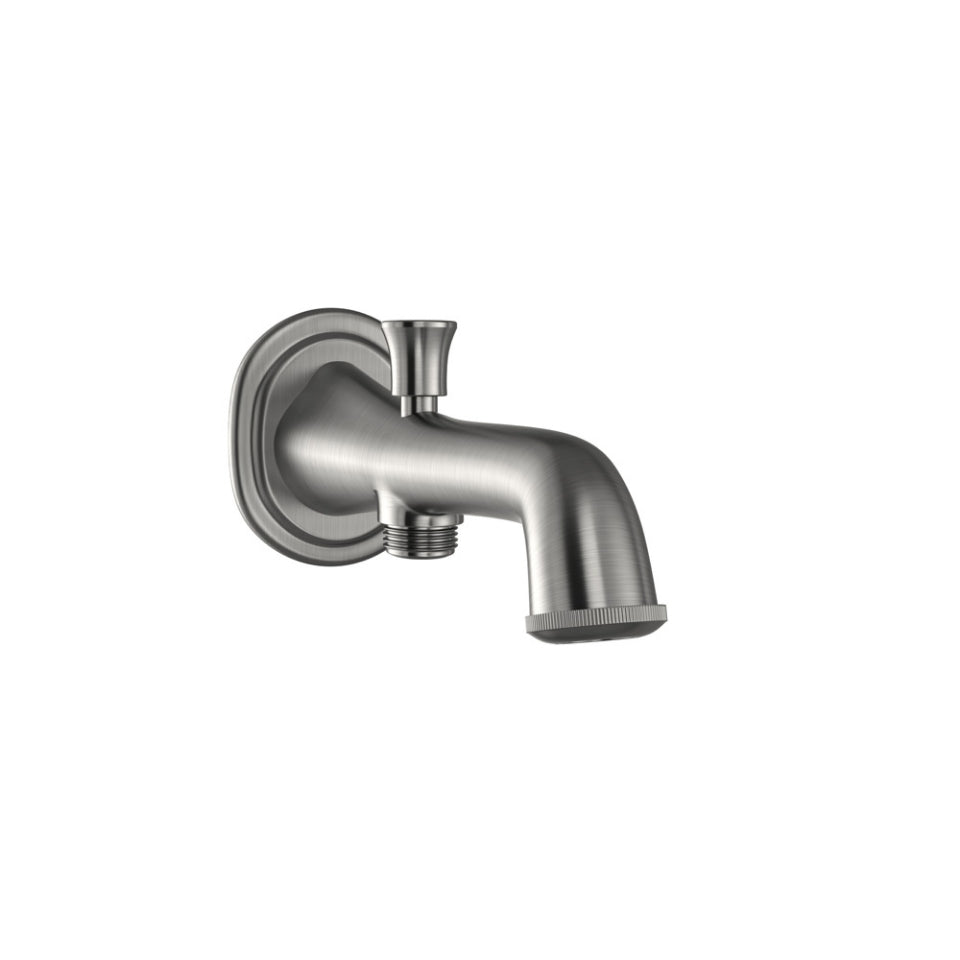 Jaquar Bath Tub Spout with Button attachment - Stainless Steel