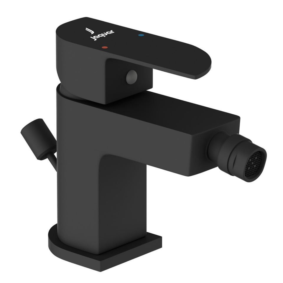 Jaquar Alive Single Lever 1-Hole Bidet Mixer - Black Matt