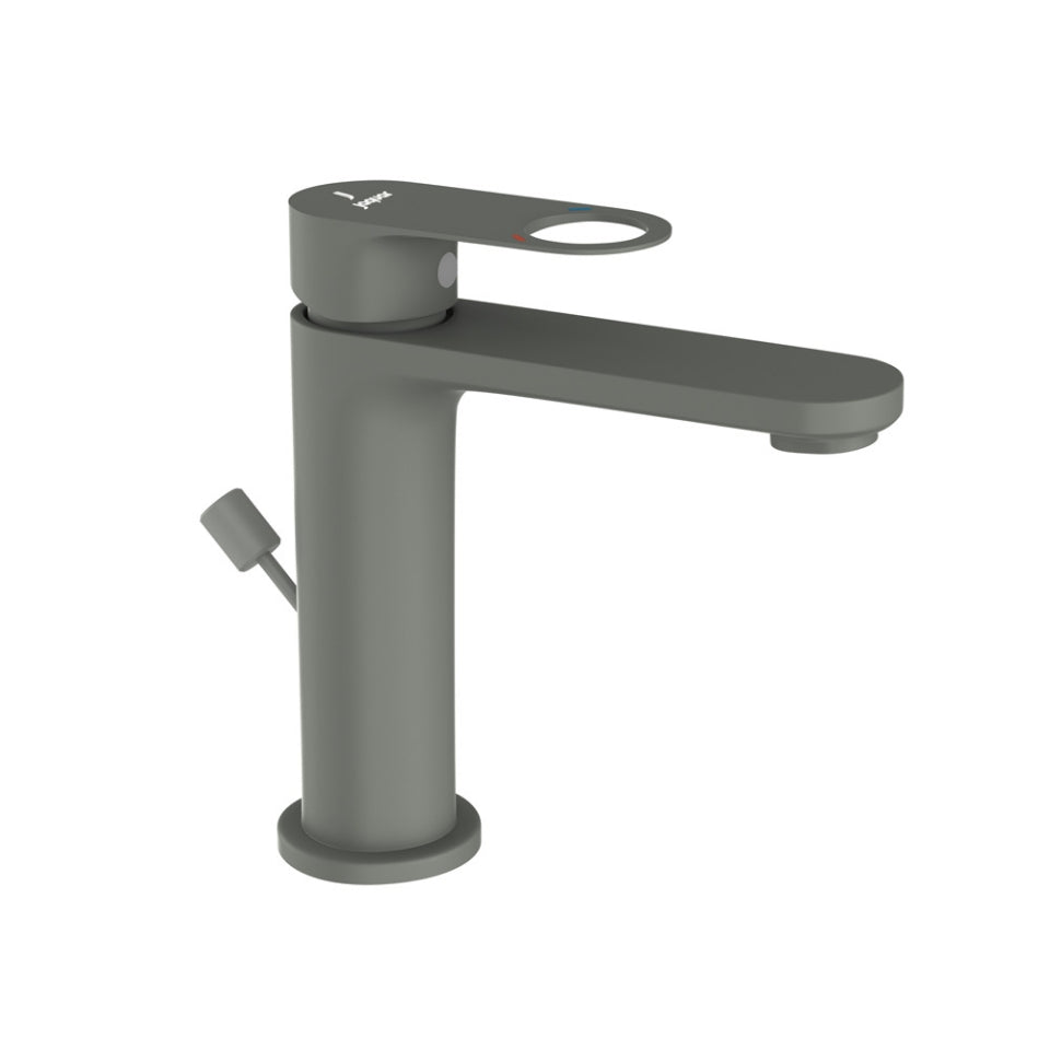 Jaquar Ornamix Prime Single Lever Basin Mixer with Popup - Graphite