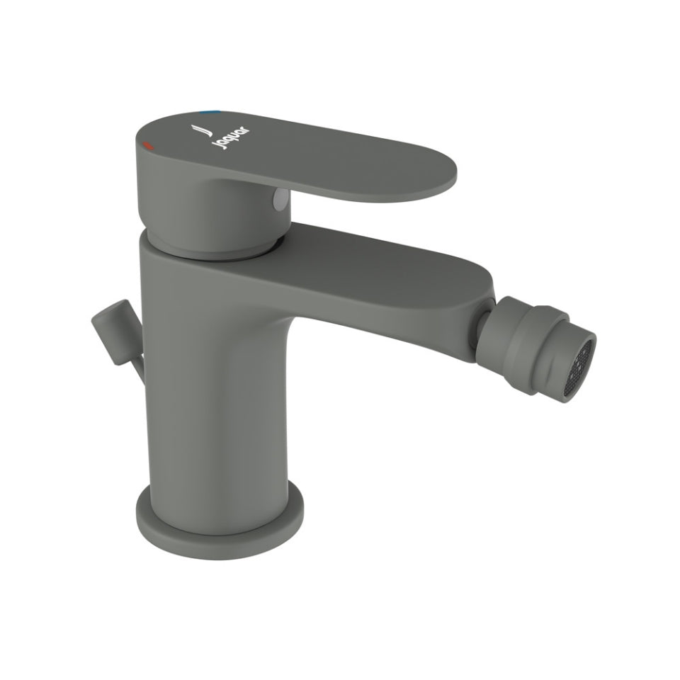 Jaquar Opal Prime Single Lever Bidet Mixer with Popup Waste - Graphite