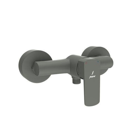 Jaquar Kubix Prime Single Lever Exposed Shower Mixer - Graphite