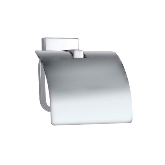 Jaquar Kubix Prime Toilet Roll Holder with Flap - Chrome