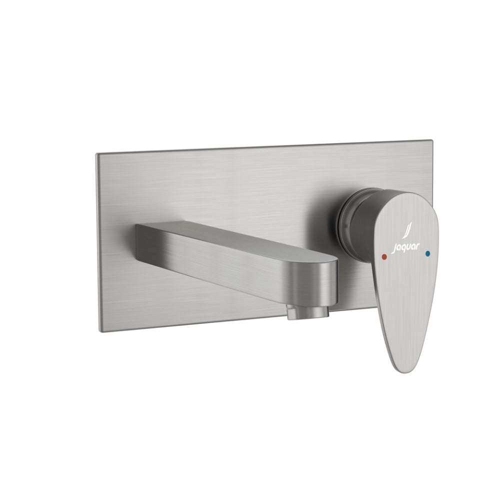 Jaquar Vignette Prime Exposed Part Kit of Single Lever Basin Mixer Wall Mounted - Stainless Steel
