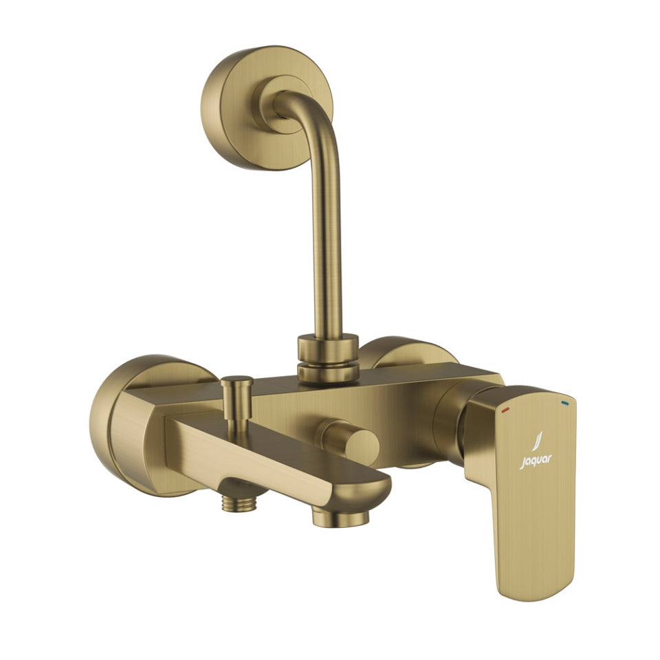 Jaquar Kubix Prime Single Lever Wall Mixer 3-in-1 System - Antique Bronze
