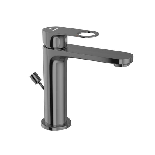 Jaquar Ornamix Prime Single Lever Basin Mixer with Popup - Black Chrome