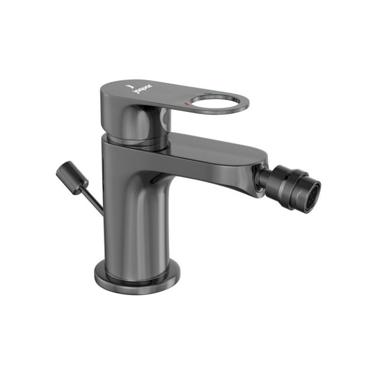 Jaquar Ornamix Prime Single Lever 1-Hole Bidet Mixer with Popup Waste System - Black Chrome