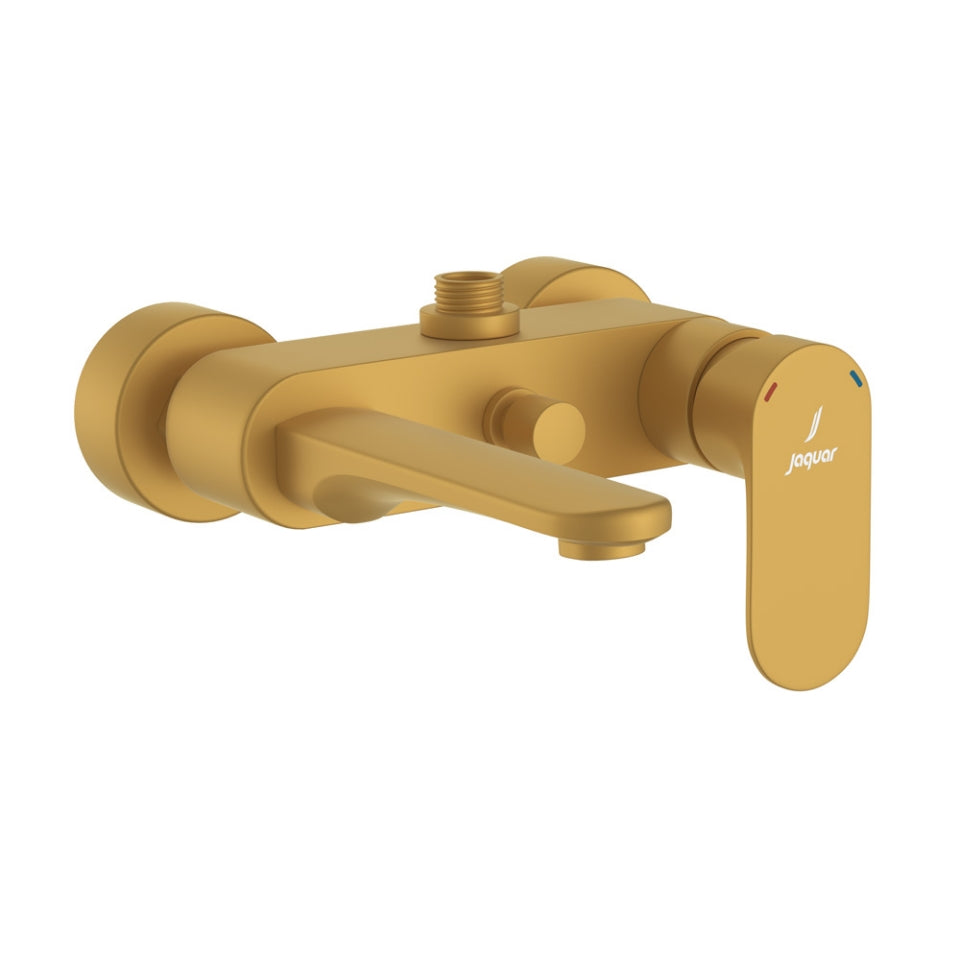 Jaquar Opal Prime Single Lever Bath & Shower Mixer - Gold Matt PVD
