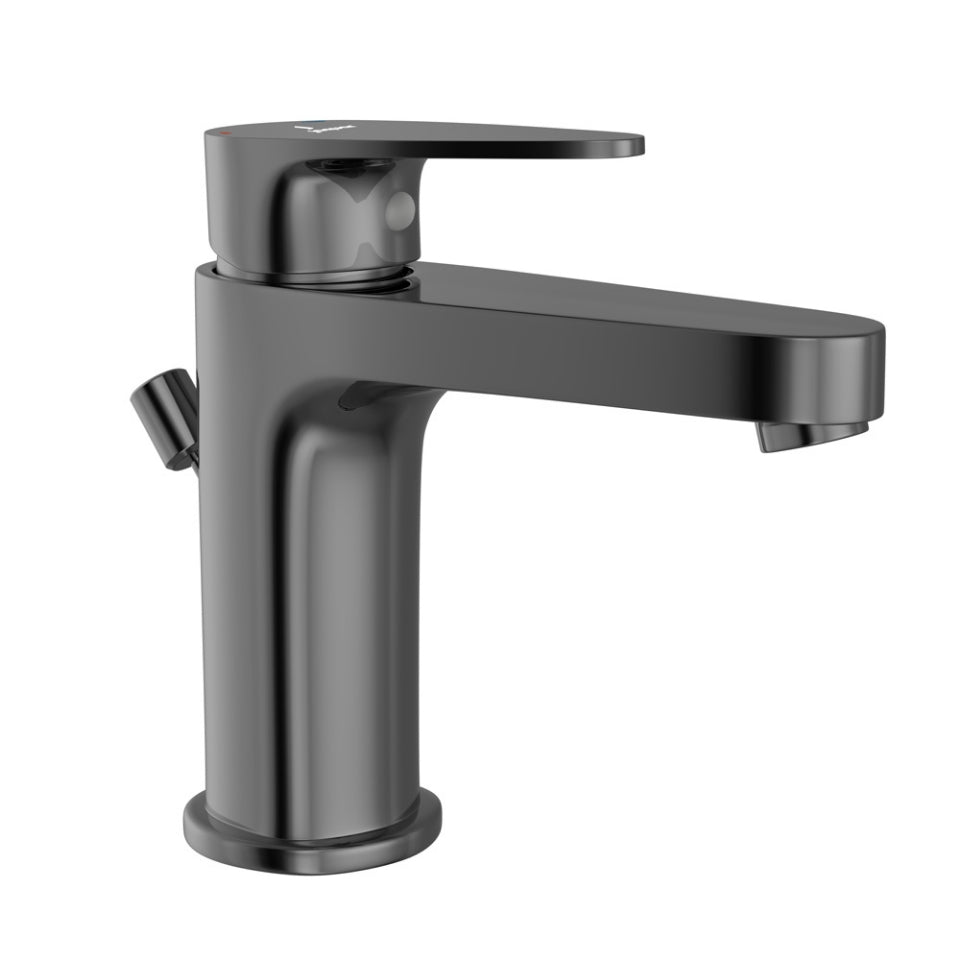 Jaquar Vignette Prime Single Lever Basin Mixer - Black Chrome