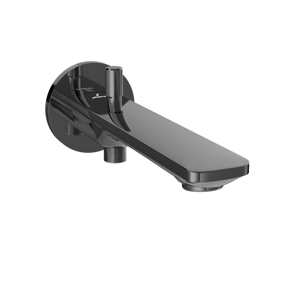Jaquar Bathtub Spout with Button Attachment - Black Chrome