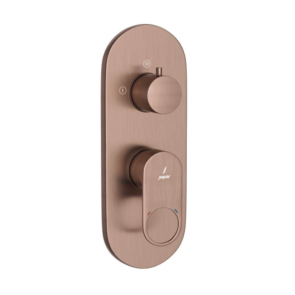 Jaquar Ornamix Prime Aquamax Single Lever Shower Mixer - Antique Copper