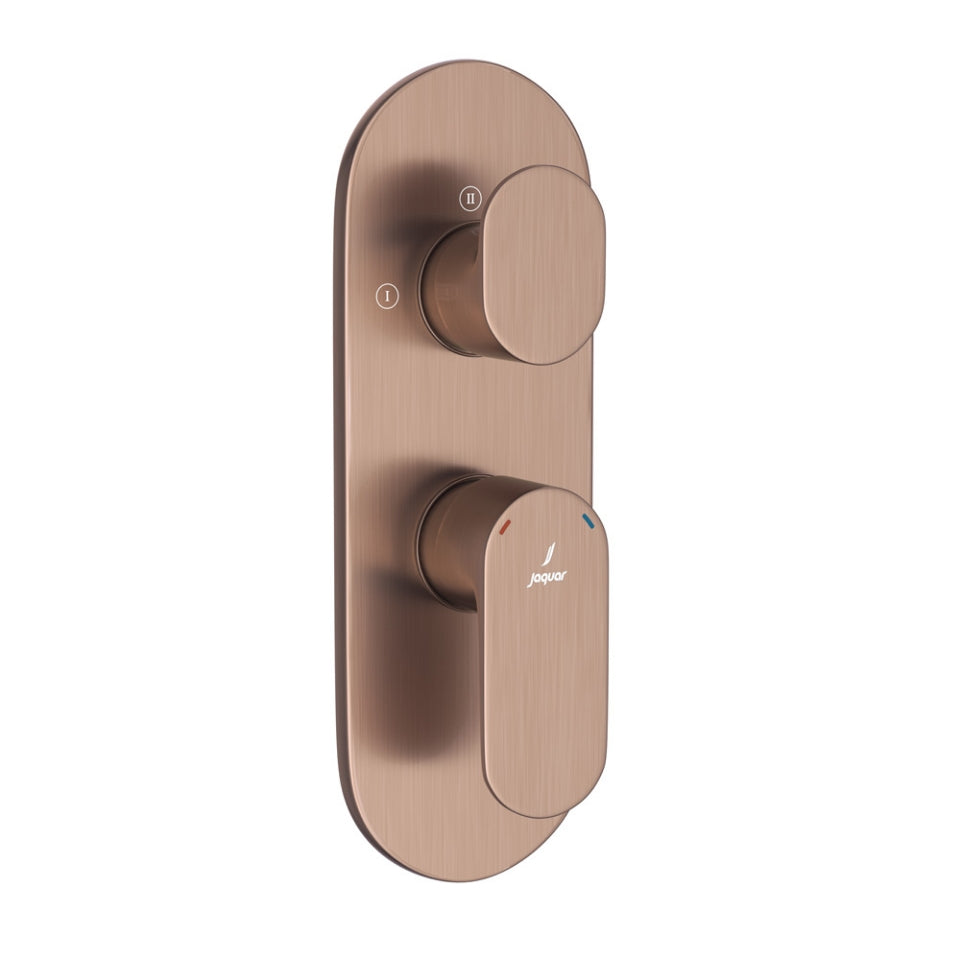 Jaquar Opal Prime Aquamax Exposed Part Kit of Single Lever Shower Mixer - Antique Copper