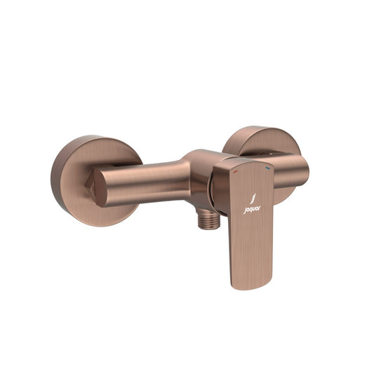 Jaquar Kubix Prime Single Lever Exposed Shower Mixer - Antique Copper