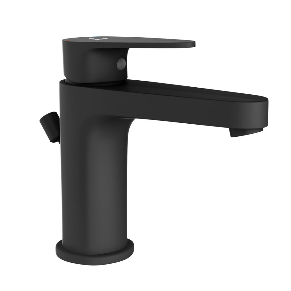 Jaquar Vignette Prime Single Lever Basin Mixer - Black Matt