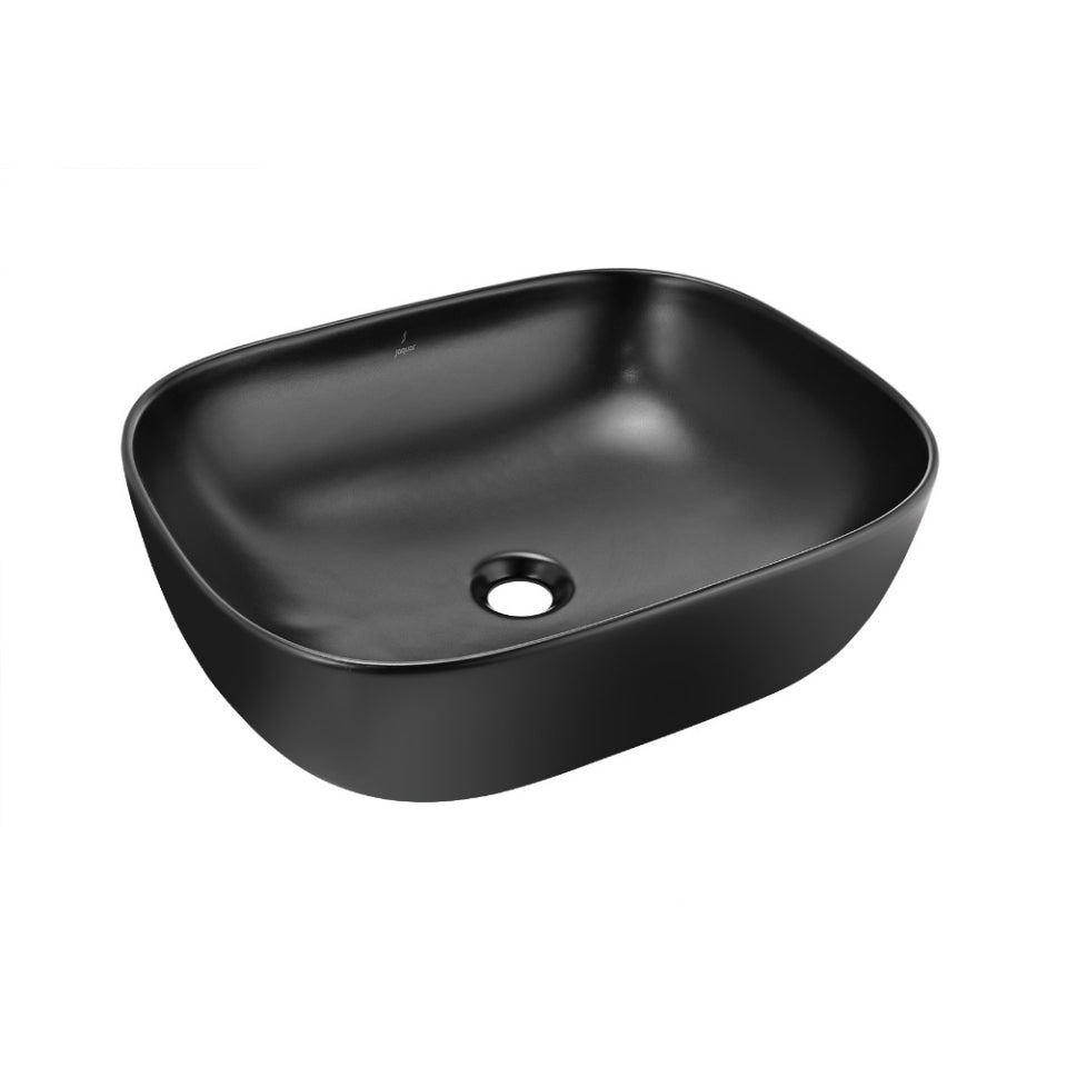 Jaquar Designer Thin Rim Table Top Basin - Black Matt