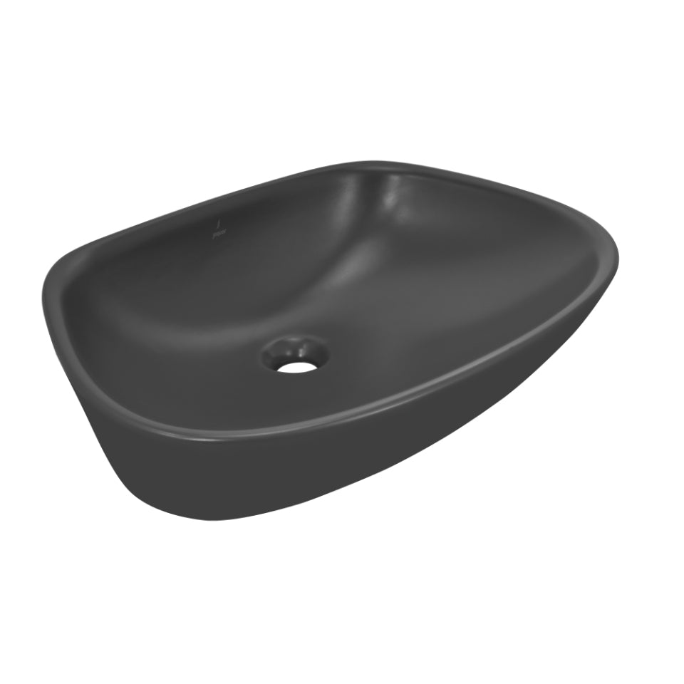 Jaquar Arc Table Top Basin - Grey Matt