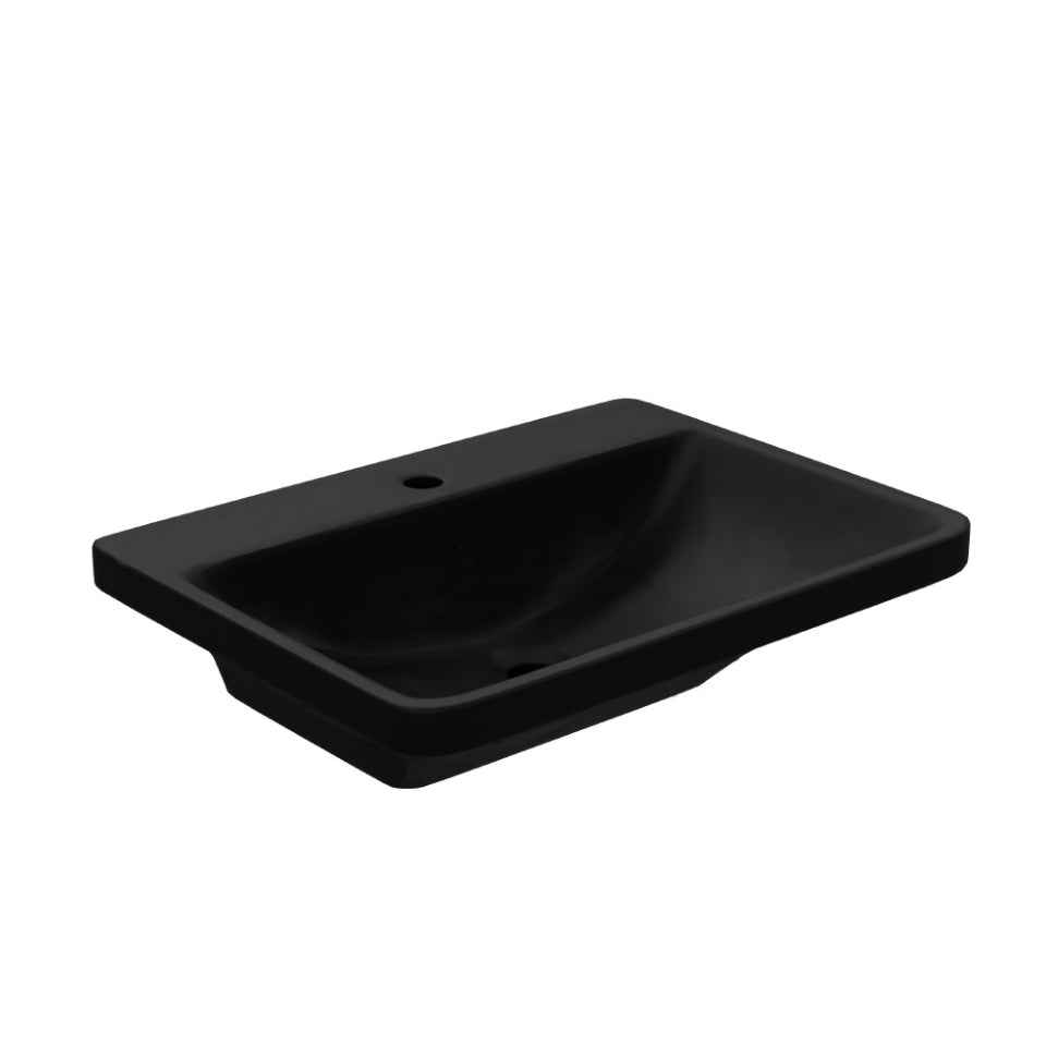 Jaquar Laguna Table Top Basin - Black Matt
