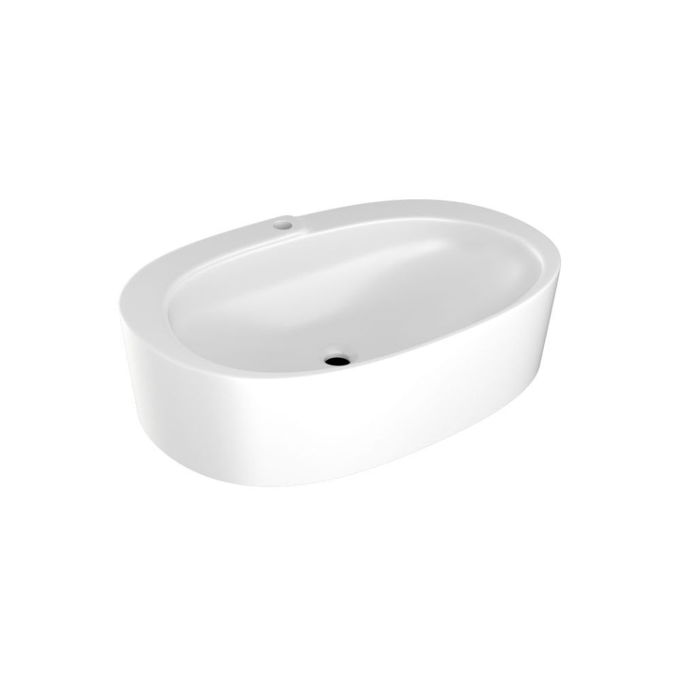 Jaquar Opal Prime Table Top Basin - White Matt