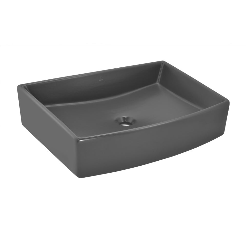 Jaquar Kubix Prime Table Top Basin - Grey Matt