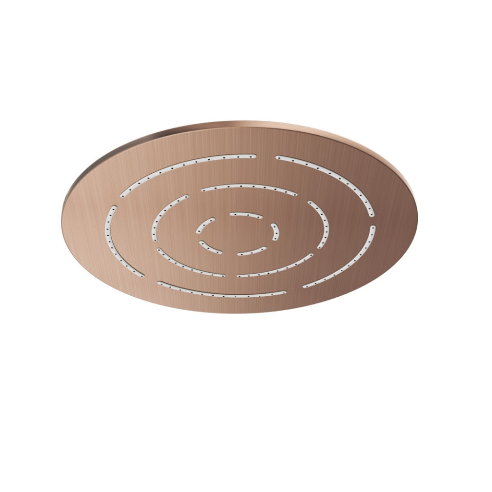 Jaquar Round Shape Single Flow Maze Overhead Shower - Antique Copper