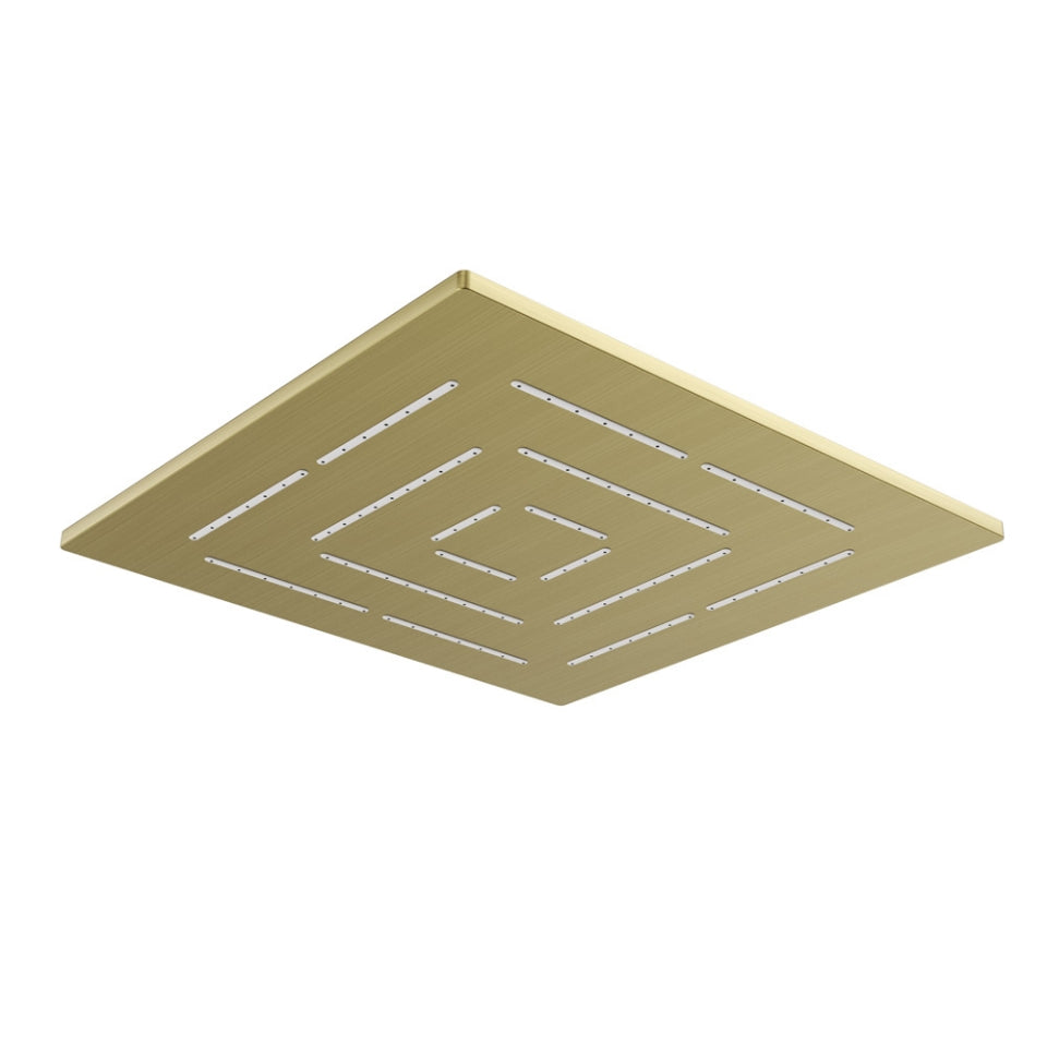 Jaquar Square Shape Maze Overhead Shower - Antique Bronze