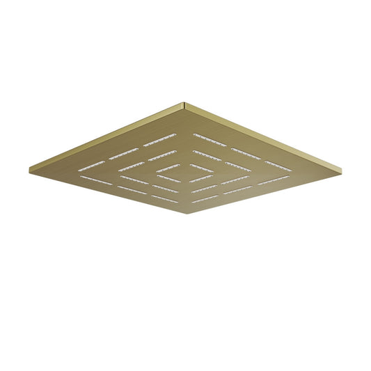 Jaquar Square Shape Single Flow Maze Overhead Shower - Antique Bronze