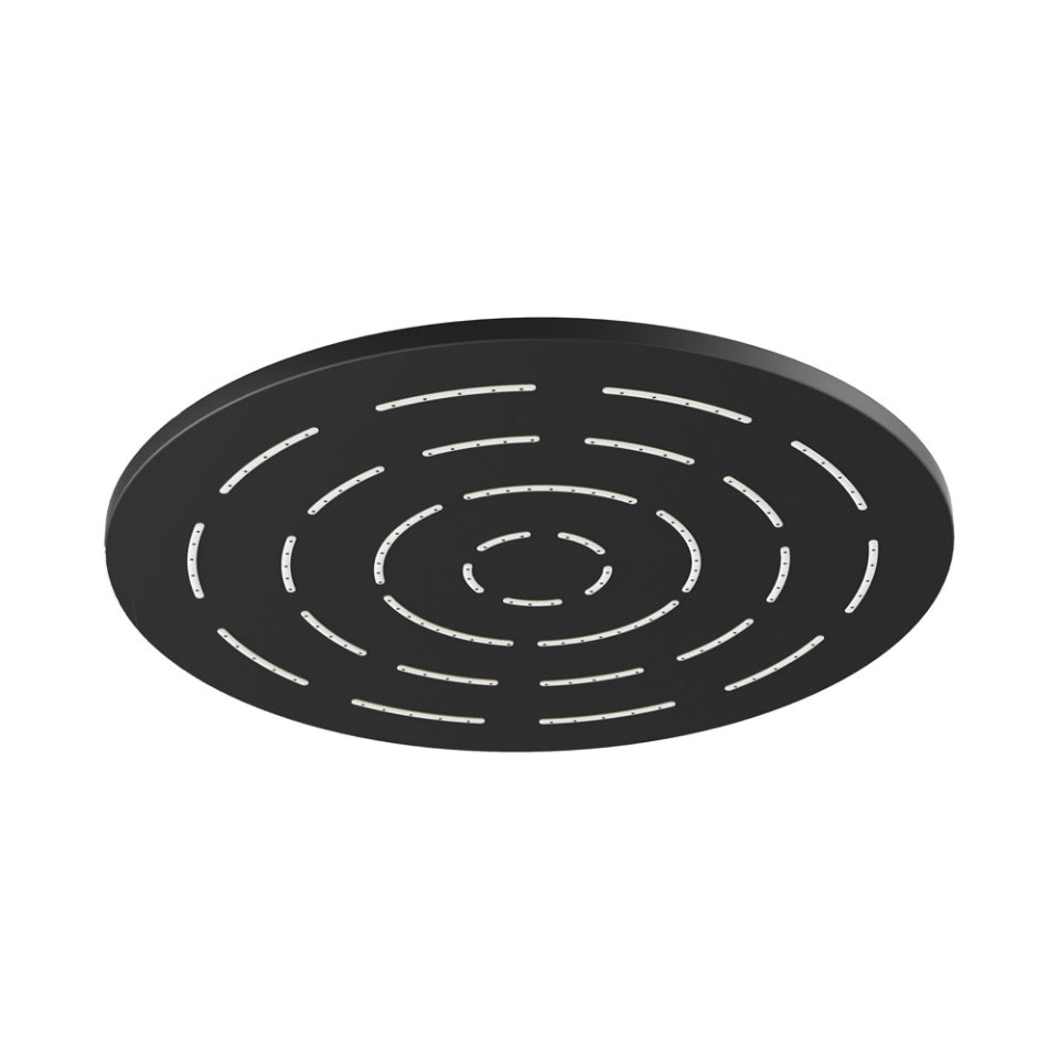 Jaquar Round ShapeMaze Overhead Shower - Black Matt