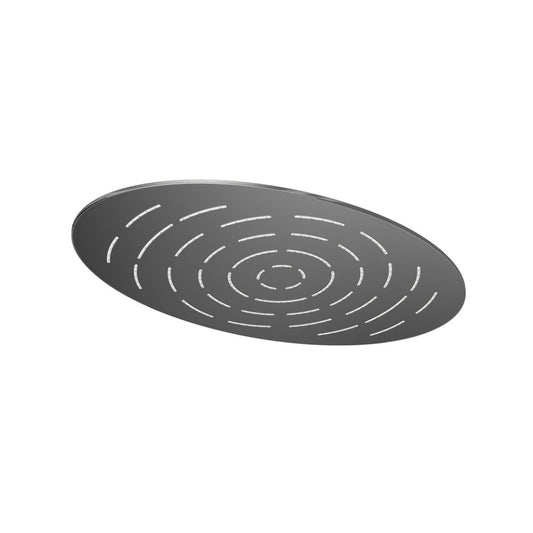 Jaquar Maze Overhead Shower 340X220mm Oval Shape Single Flow - Black Chrome