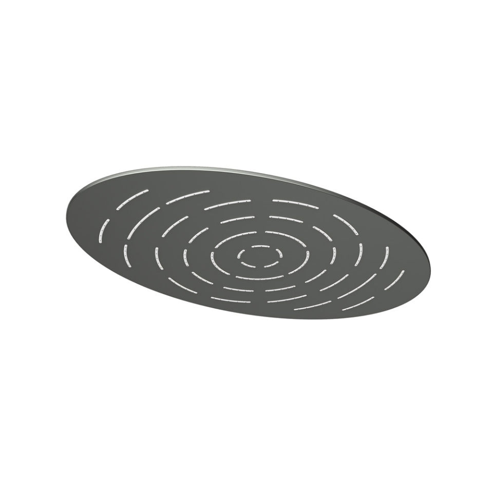 Jaquar Maze Overhead Shower 340X220mm Oval Shape Single Flow - Graphite